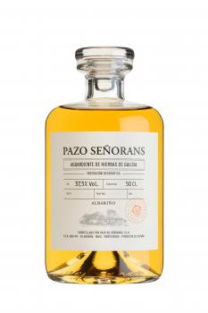 Aguardiente Hierbas Pazo Señorans, 0,50 L., estuche individual